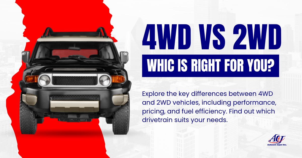 4-Wheel Drive vs 2-Wheel Drive: Key Differences and Benefits