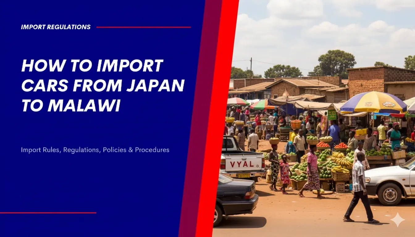 Import Cars from Japan to Malawi