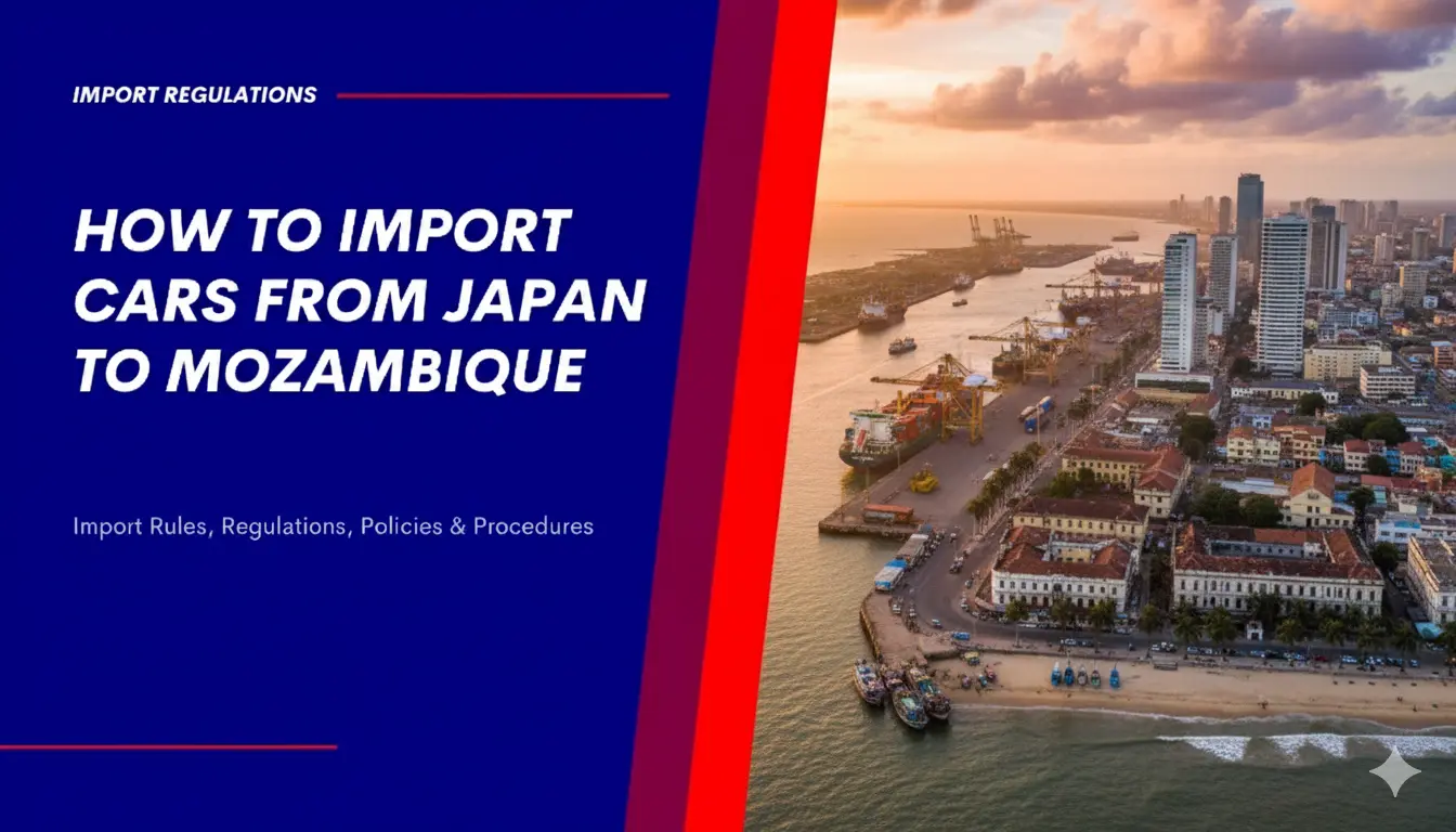 Import Cars from Japan to Mozambique