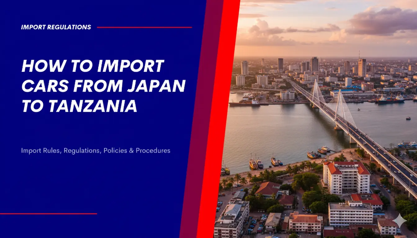 Import Cars from Japan to Tanzania