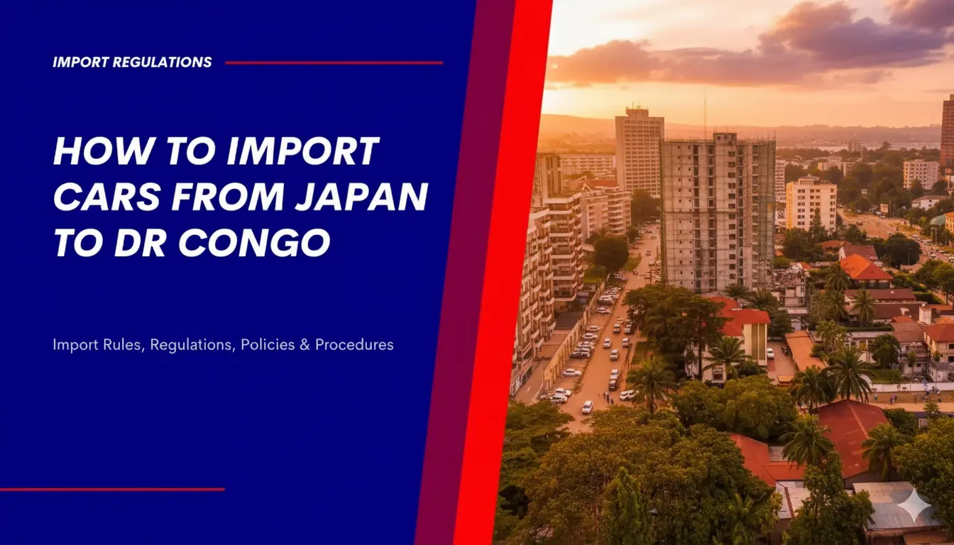 Import Cars from Japan to the Democratic Republic of Congo