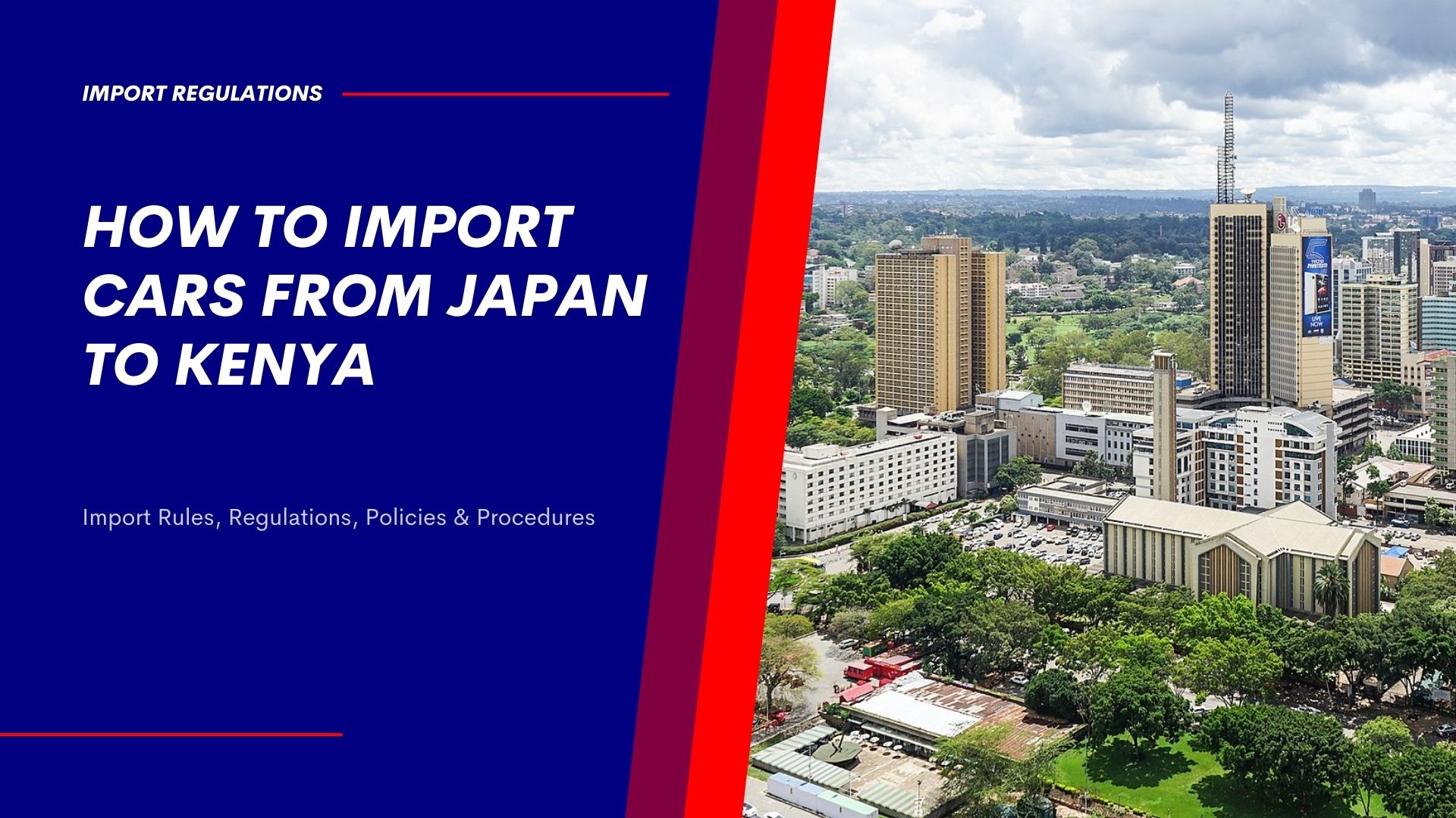 How to Import Cars from Japan to Kenya